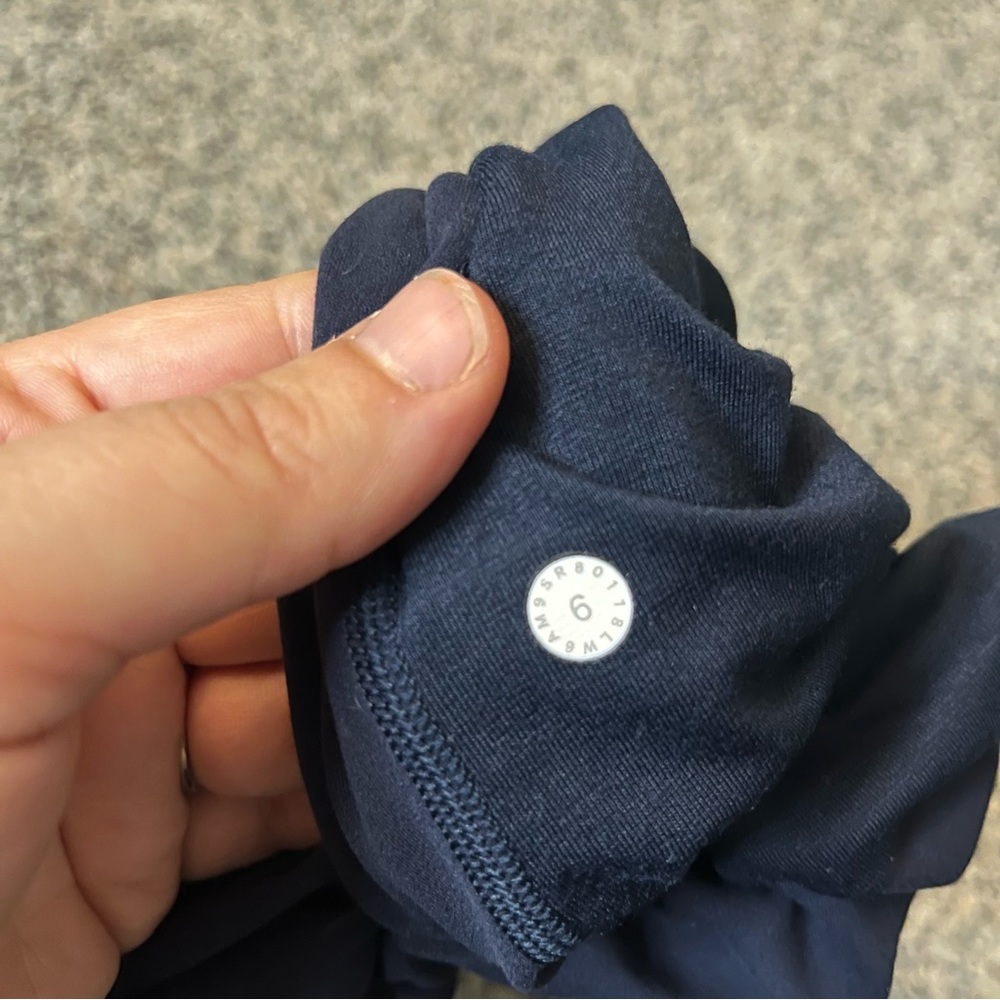Lululemon Rejuvenate Crop True Navy - Picture 8 of 10
